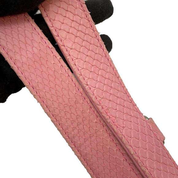 Chanel Python Shoulder Bag Pink - Picture 13 of 15